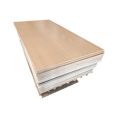 Tabela Mdf laminada UV de fibras de madeira à prova de umidade para decoração de móveis