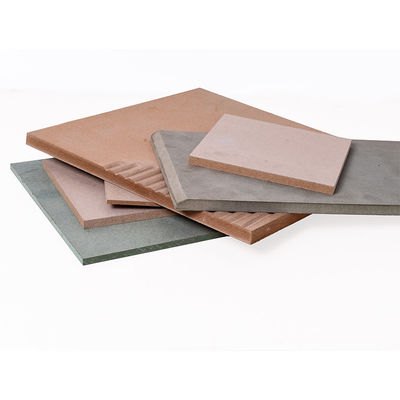Placas duras de papel de melamina laminado de 18 mm UV Placas MDF para móveis à prova de umidade