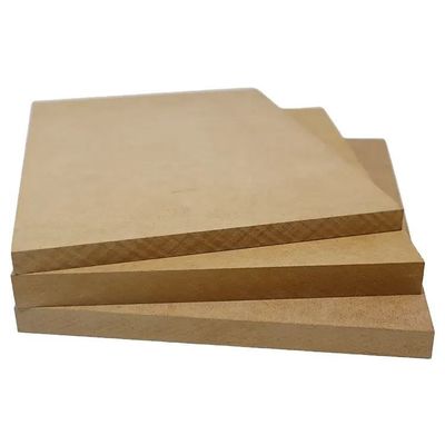 High Grade E0 E1 Raw Plain Mdf Board para decoração de móveis de Henan 8mm 9mm 18mm