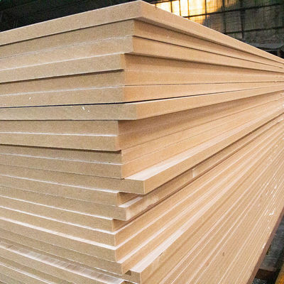 3mm 18mm Placas duras Papel de melamina MDF 1220x2440mm 2100x2800mm simples