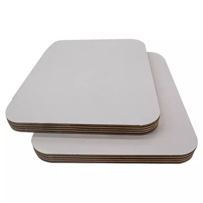 680-830KG/M3 Densidade Fibra de madeira 16mm 19mm Texturas brancas Melamina Mdf para armário de cozinha