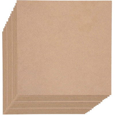 Densidade 680-830 kg/m3 Placas duras de 18 mm Placa Mdf Fibras de madeira crua 1220*2440 mm