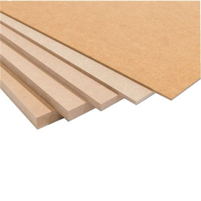 Densidade 680-830 kg/m3 Placas duras de 18 mm Placa Mdf Fibras de madeira crua 1220*2440 mm