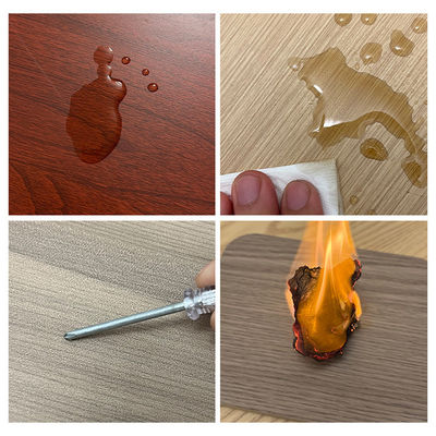 Característica Arquitetônica Papel de parede com material MDF à prova d'água e padrão 3D Damasco