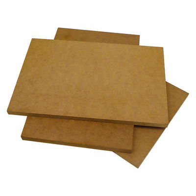 10mm 4x8 Plain MDF Board Professional com normas de emissões de formaldeído E0