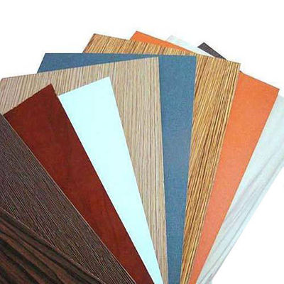 Melamina papel laminado Mdf Board Core Poplar Madeira Combi para mobiliário de quarto de hotel