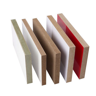 Tabela MDF de melamina de cor verificada para decoração