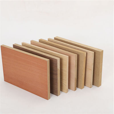 Papel de melamina profissional revestido de madeira branca cor de grão Mdf Particle Board ou contraplacado