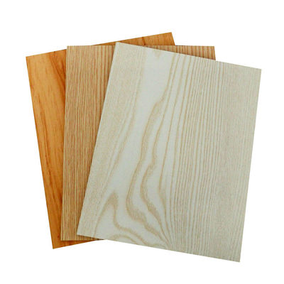 Placas duras Mdf 15 mm Branco Cor de grão de madeira Melamina Mdf Com densidade 680-830KG/m3