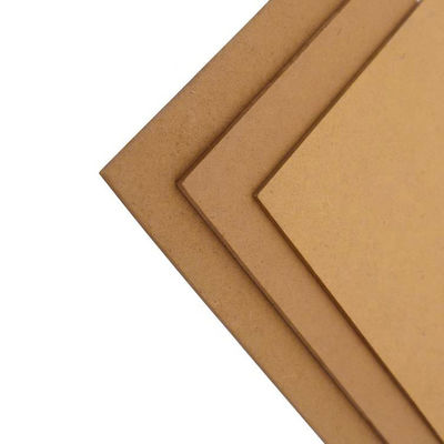 Tabela de MDF bruto de 18 mm de grau E1 E2 para requisições de decoração de interiores e móveis