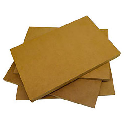 Tabela de MDF bruto de 18 mm de grau E1 E2 para requisições de decoração de interiores e móveis